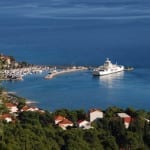 Orebić, marina and ferry port